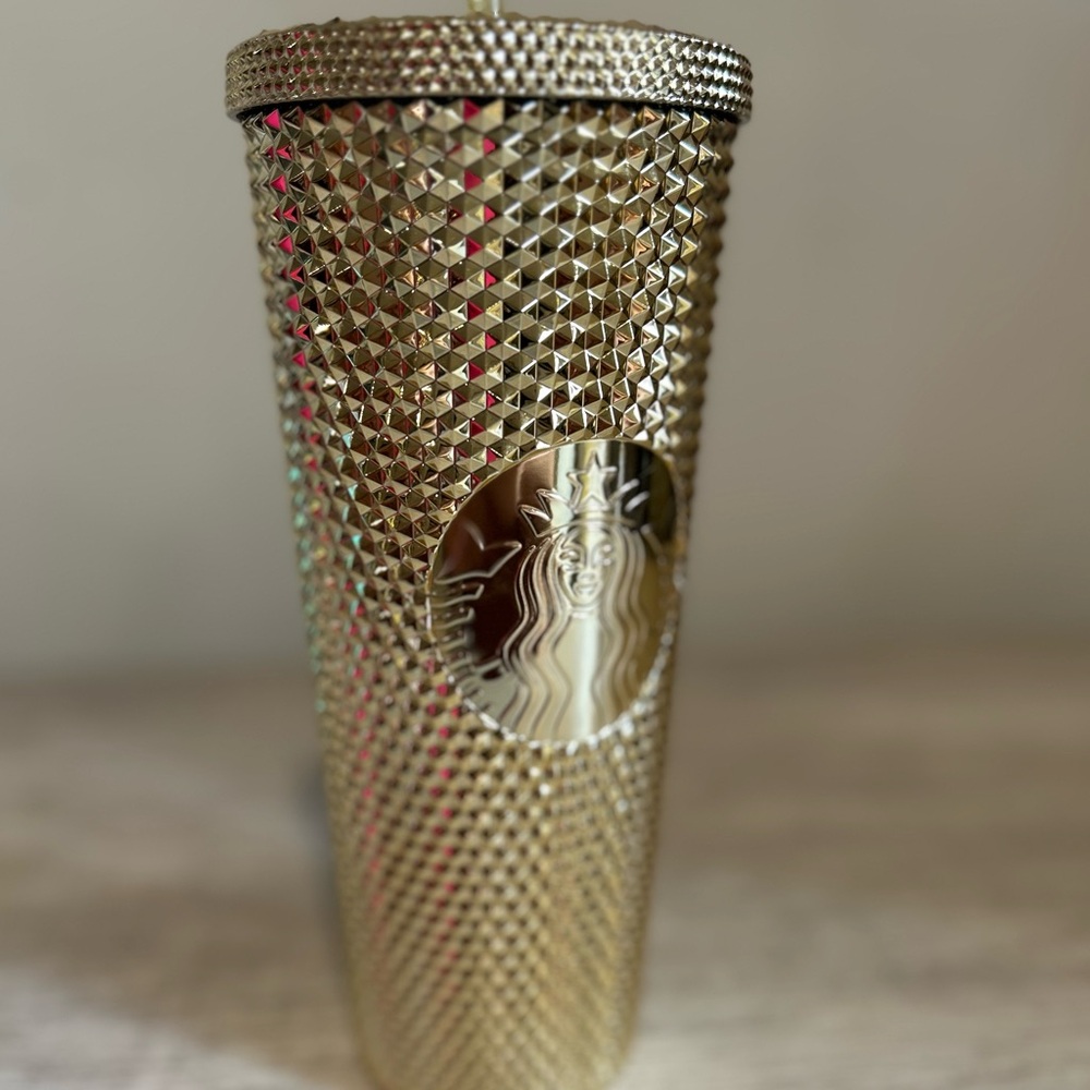 Starbucks Metallic Gold Tumbler